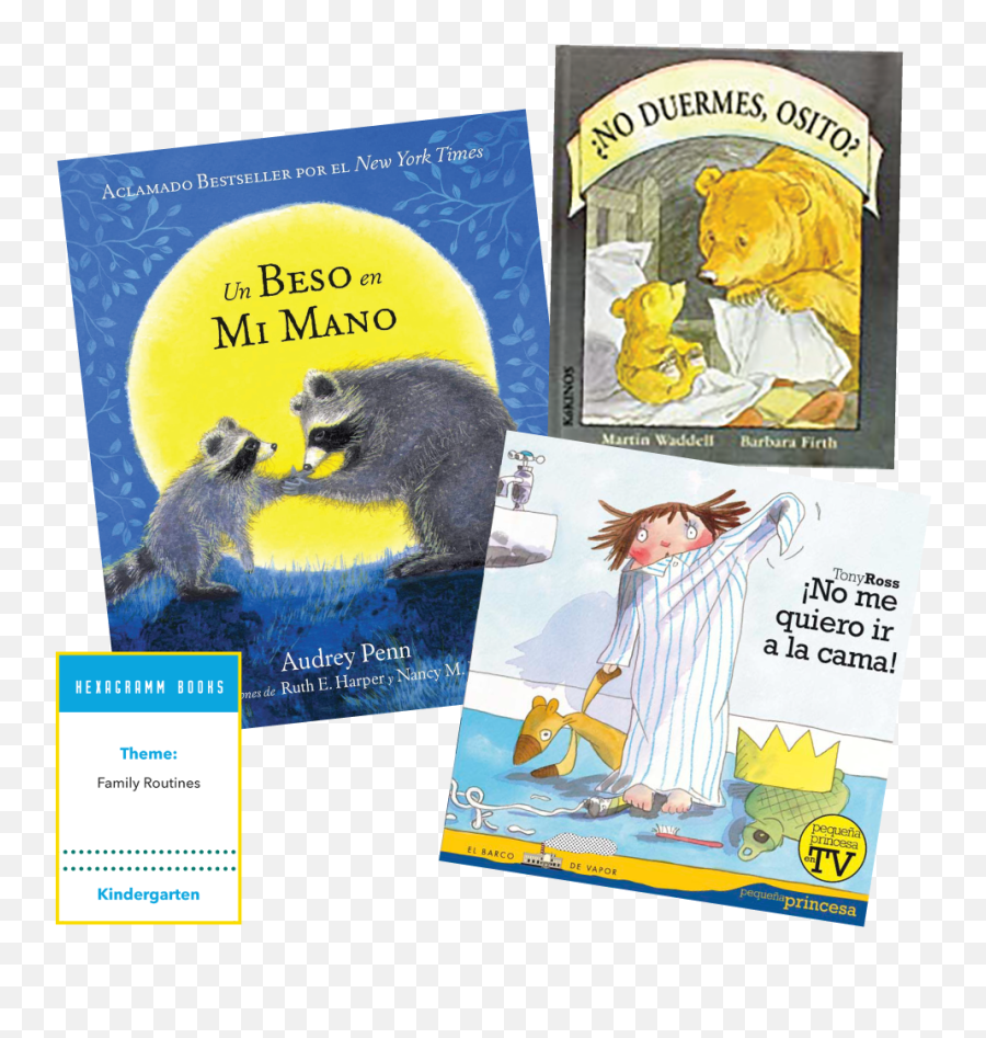 Kindergarten Spanish Thematic Read Aloud Sets U2014 Hexagramm Books - Waddell Martin Y Fifth Barbara No Duermes Osito Kókinos Emoji,Emotion De Ositos Para Wassap