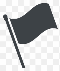 Black Flag Emoji High Definition Big Picture And Unicode - Horizontal,Chinese Flag Emoji