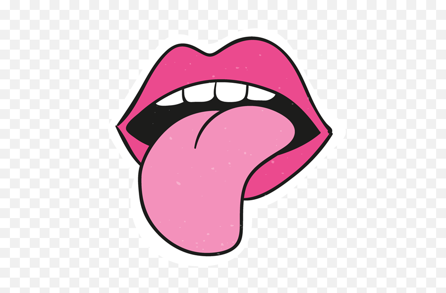 Index Of Helakuruchithranastickerscuteset - Tongue Clipart Emoji,Toung Emoji