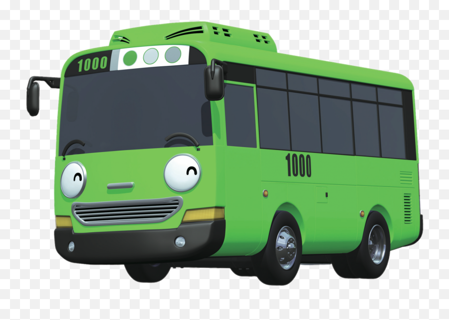 Check Out This Transparent Tayo The Little Bus Character Emoji,Finnish Emojis Bus Stop