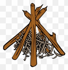 Camp Fire Clipart Apoy - Teepee Campfire Diagram Png Teepee Fire Clipart Emoji,Camping Woods Emojis