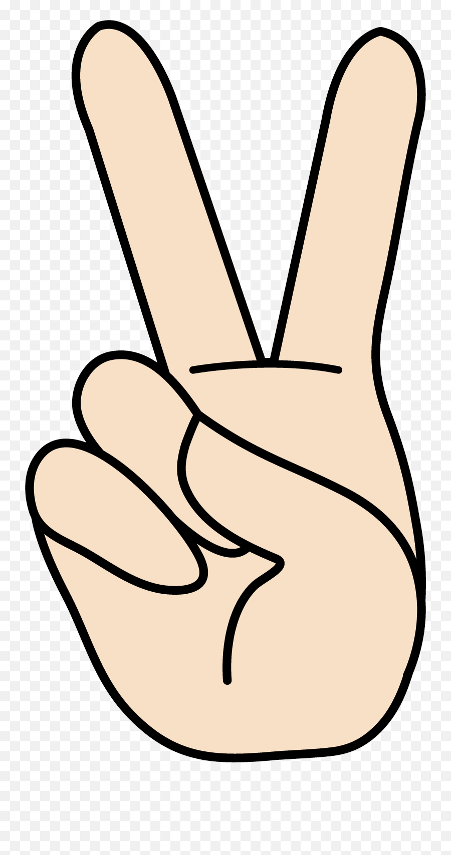 Free Fingers Clipart Download Free Clip Art Free Clip Art - Hand Peace Sign Png Emoji,Crossing Fingers Emoji