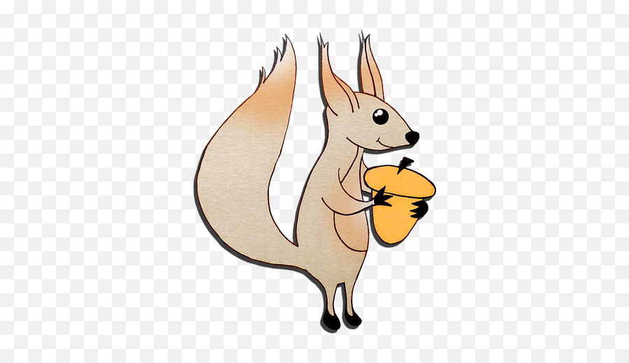 Squirrel Chipmunk Walnut - Free Image On Pixabay Emoji,Facebook Squirrel Emoticon