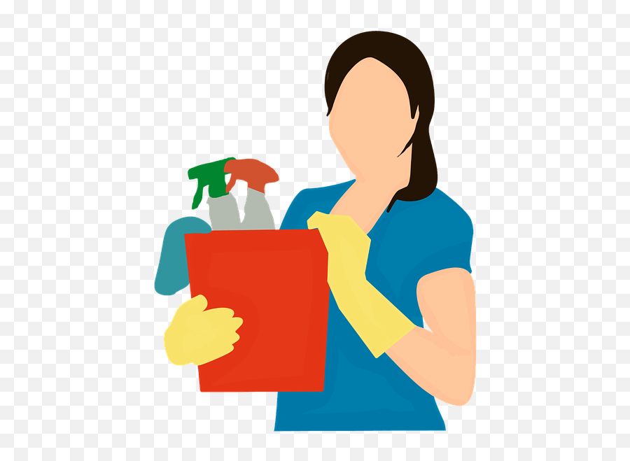 Free Photo Cleaning Housekeeping Woman Bucket Mop Animation Emoji,Animated Purifying Of The Emotions