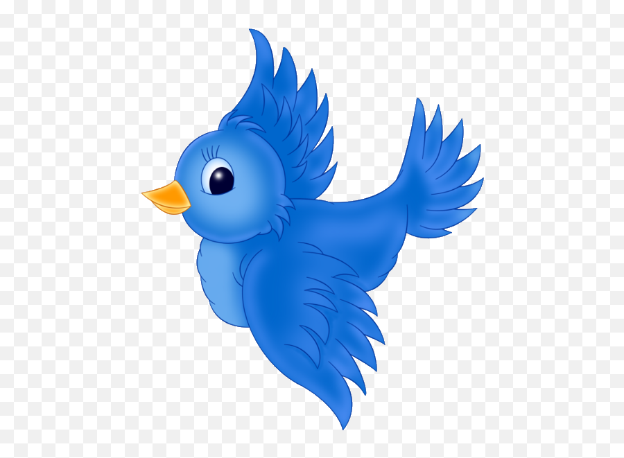 Cartoon Birds Cartoon Clip Art - Blue Bird Clipart Emoji,Blue Bird Emoji
