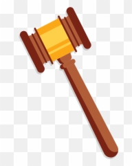 Download - Gavel Clipart Emoji,Judge Hammer Emoji