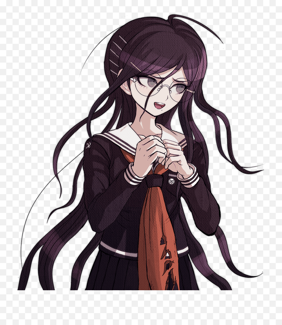 View 18 Toko Fukawa Sprites Png - Game Of Reket Emoji,Aham Emoticon