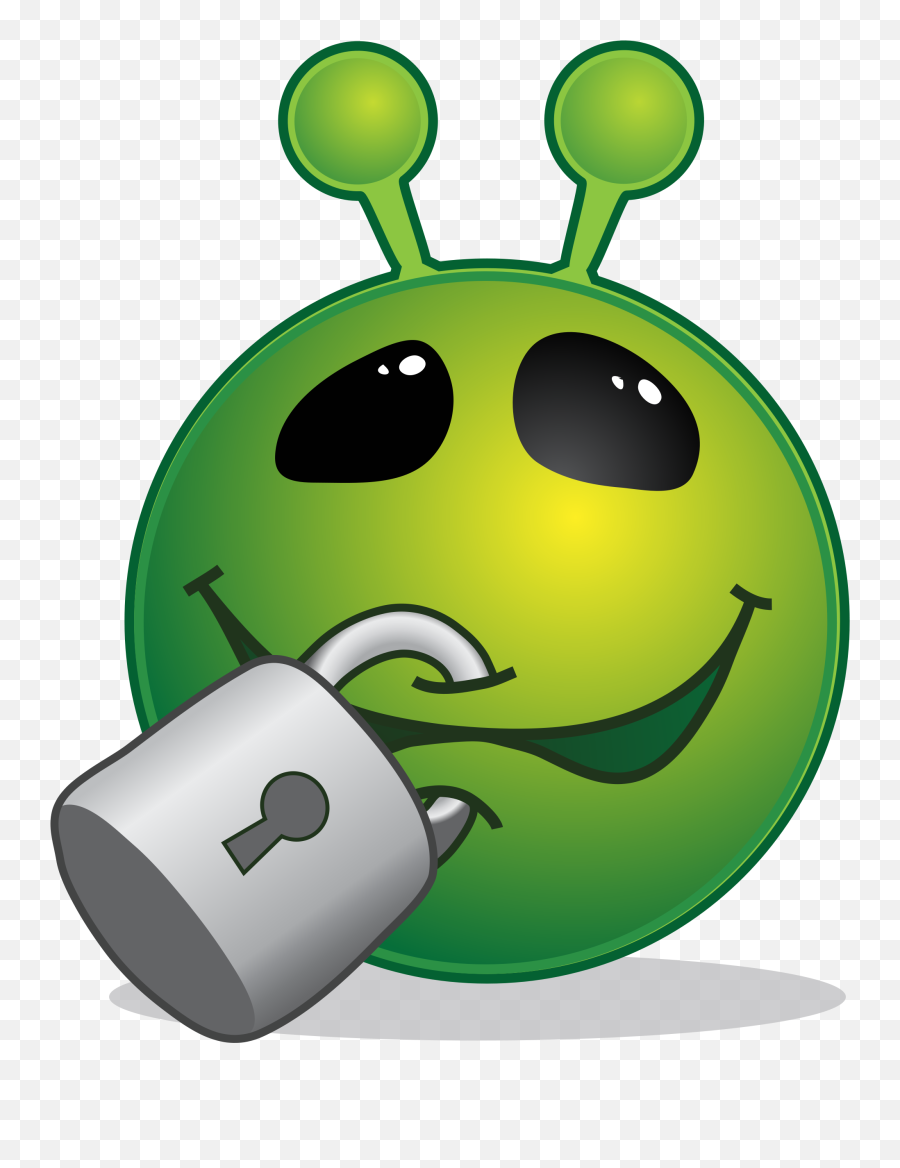 Filesmiley Green Alien Lipsealedsvg - Wikimedia Commons Smiley Alien Emoji,Emoticon Palette