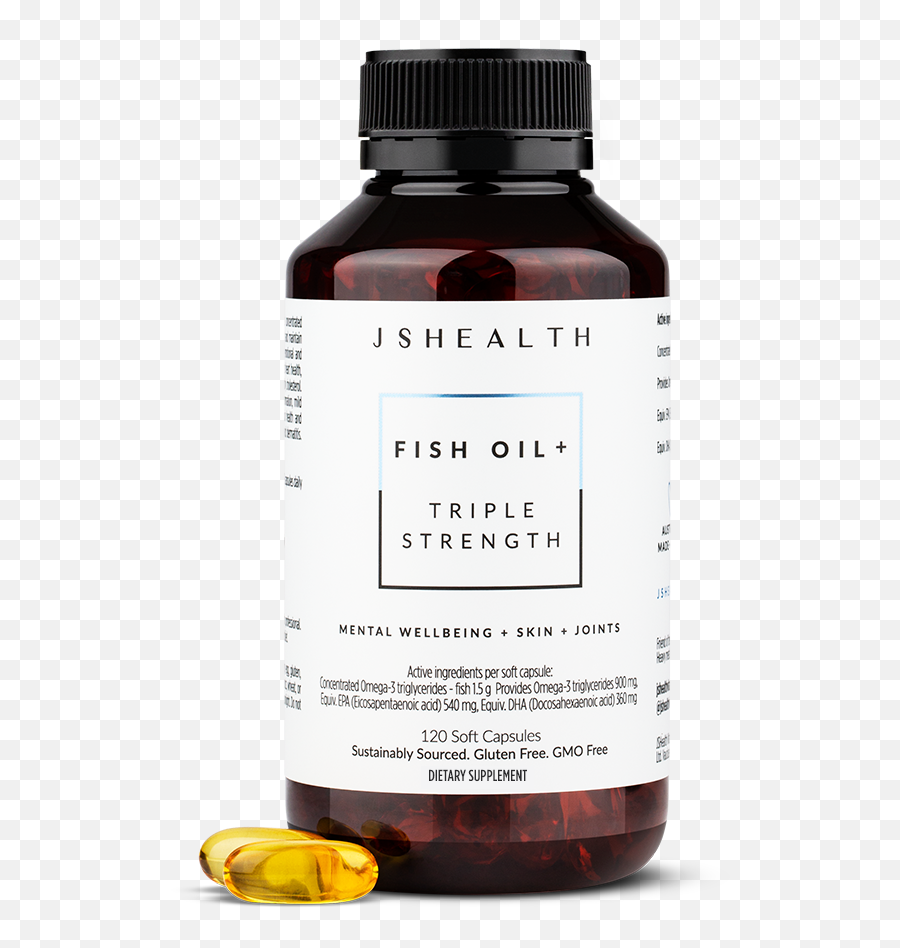 Fish Oil - 120 Capsules Emoji,An Emotion Fish