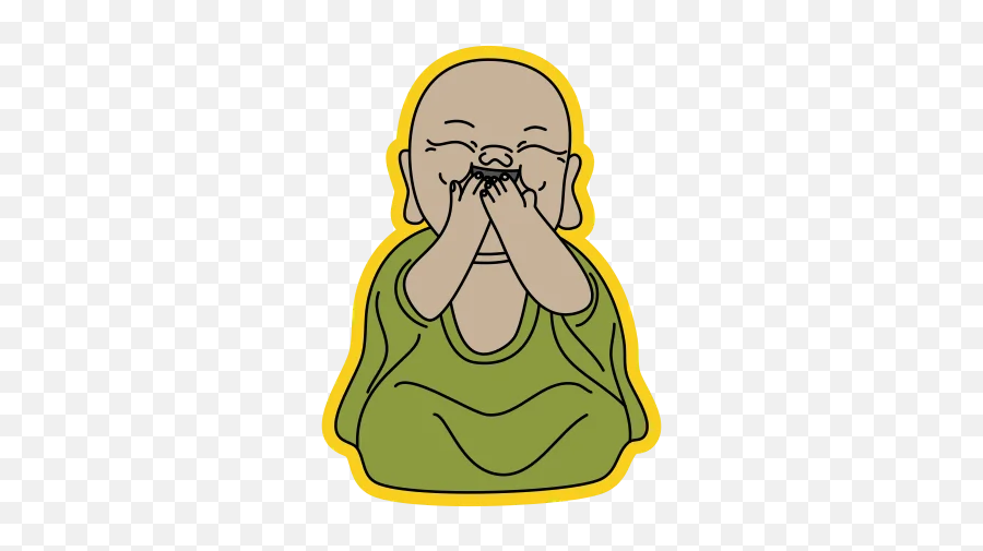 Telegram Sticker From Little Buddha Pack Emoji,Begging Eyes Emoji