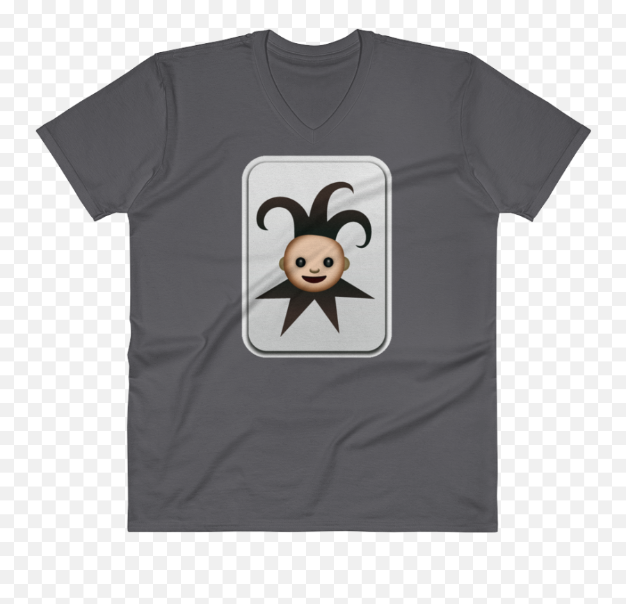 Download Menu0027s Emoji V Neck - Tshirt Png Image With No,T-shirt Emoji