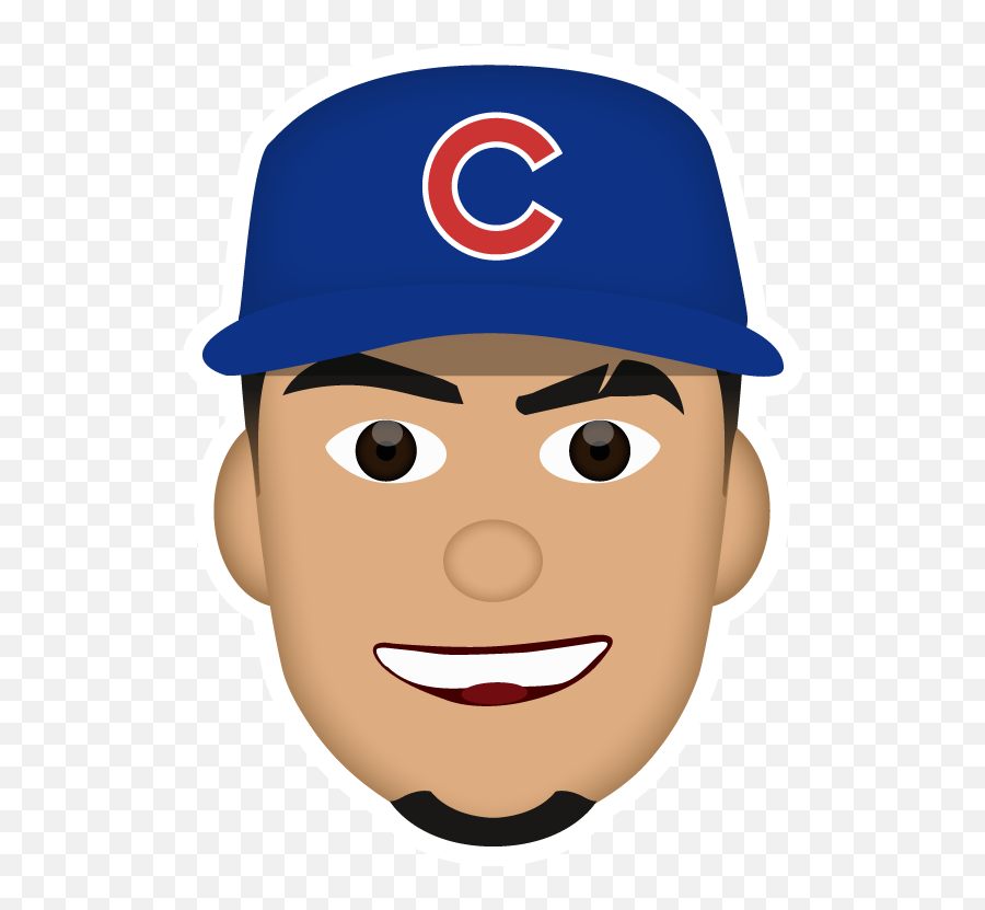 Mlb On Twitter Javy Baez Cubs Score The Gameu0027s First - Caricatura De Javier Baez Emoji,Head Slap Emoji