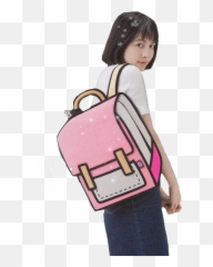 Cartoonbag Backpack Bag Sticker - For Teen Emoji,Emoji Knapsack