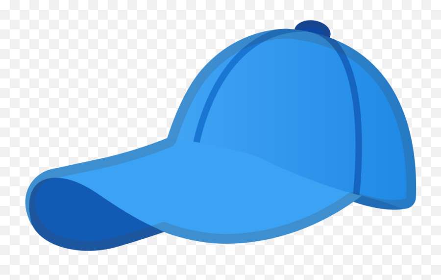 Billed Cap Emoji - Emoji Cap,Blue Hat Emoji