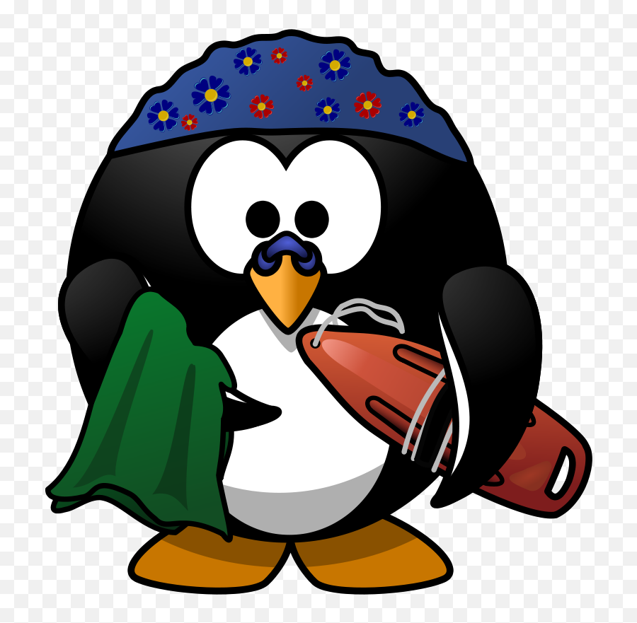 Clipart - Swimmer Penguin Penguins Penguin Art Beach Fun Emoji,Penguins Emoticons