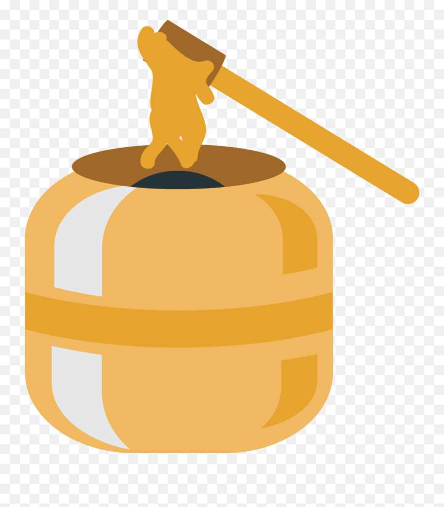 Honey Pot Emoji Clipart Free Download Transparent Png - Cylinder,Lollipop Emoji Png