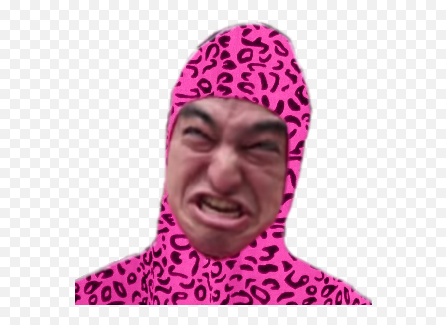 Filthyfrank Pinkleopardprint Sticker - Meme Guy Face Png Emoji,Filthy Frank Emoji