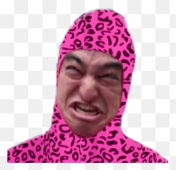 Filthyfrank Pinkleopardprint Sticker - Meme Guy Face Png Emoji,Filthy Frank Emoji