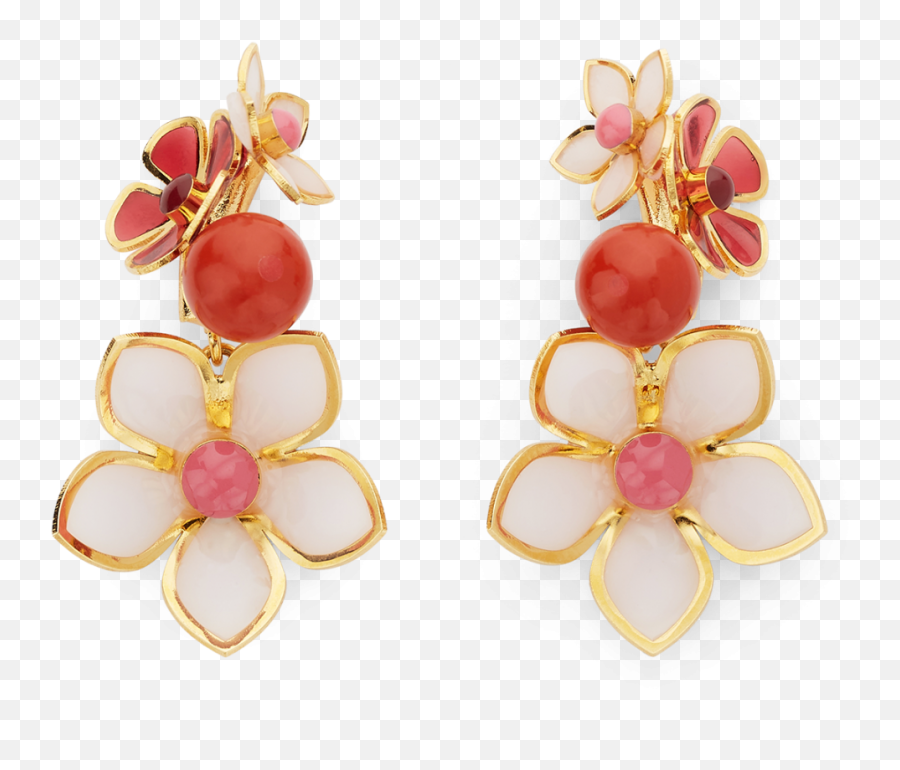 Chinese New Year 2021 Capsule Collections To Covet - Earring Emoji,Japanese Emoticon Flower In Hair