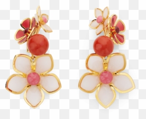 Chinese New Year 2021 Capsule Collections To Covet - Earring Emoji,Japanese Emoticon Flower In Hair