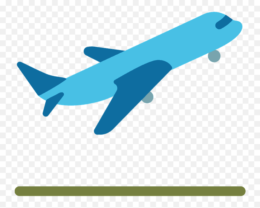 Airplane Departure Emoji - Airplane Emoji,Flight Emoji