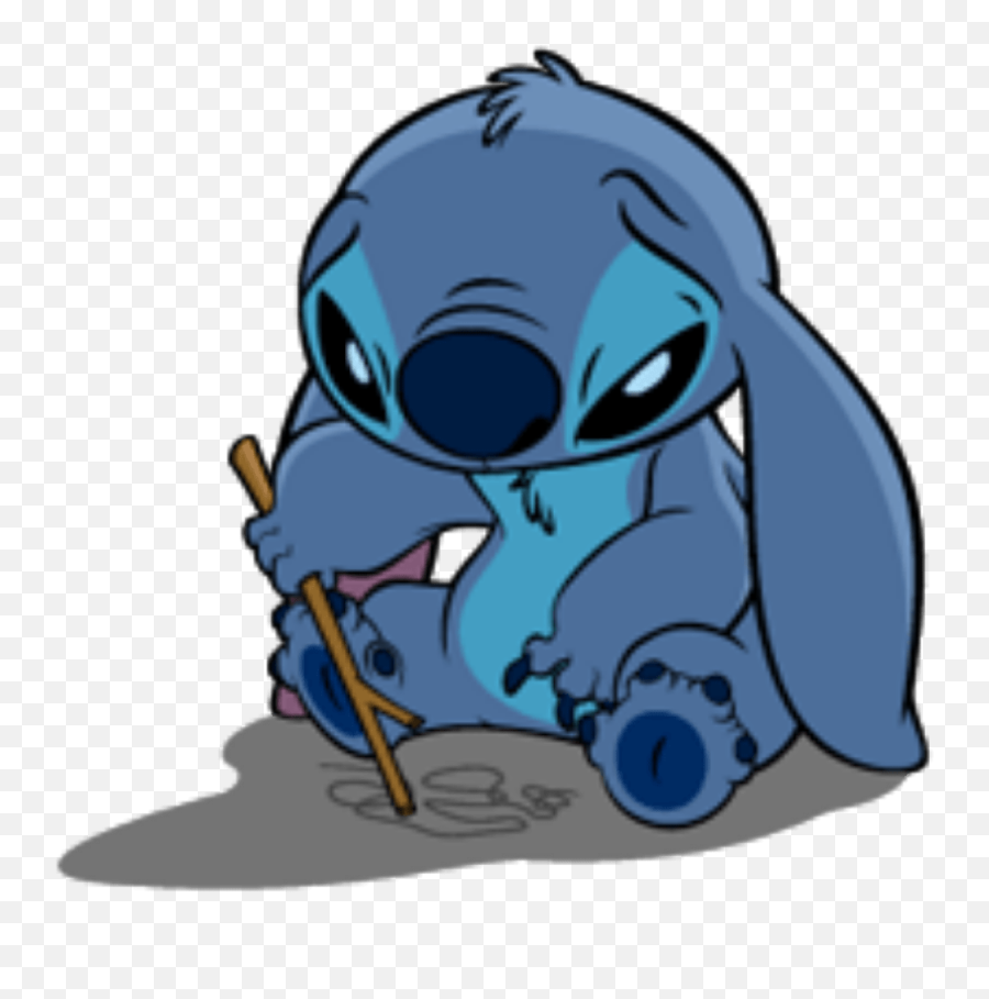 Stitch Pictures Sad - Sad Stitch Emoji,Fondos De Pantalla De Emojis Con Frases