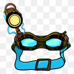 Halloween Party 2012 - Ghost Goggles Emoji,Club Penguin Halloween Party 2015 Emoticon