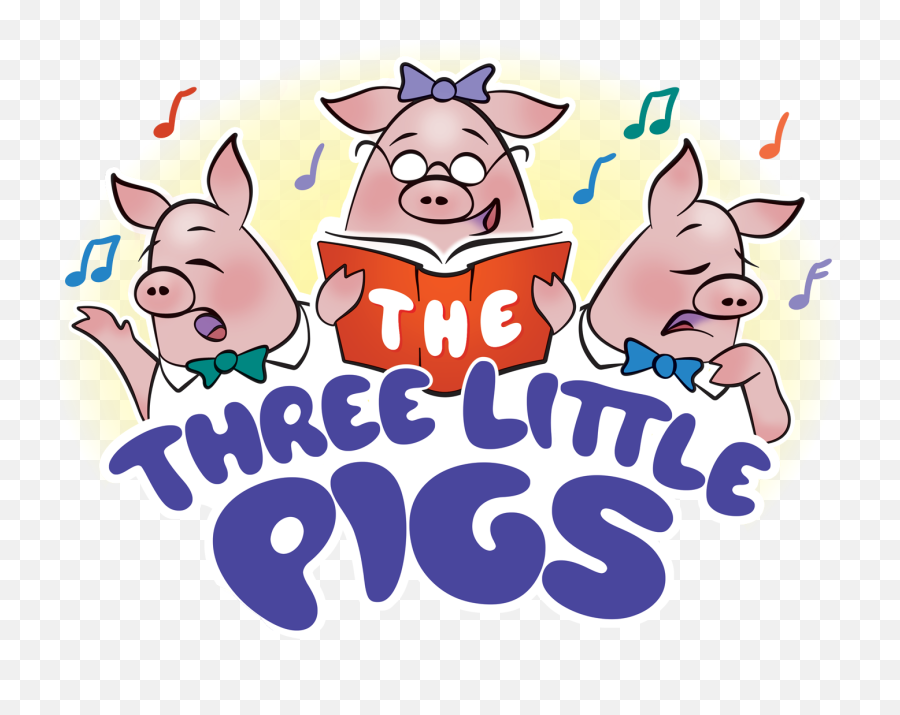 Clipart Houses Three Little Pig - Clipart 3 Little Pigs Emoji,Pig Emoji Pillow