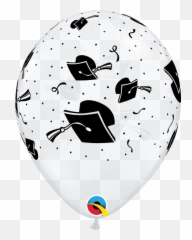 Graduation 11 Inch Printed Latex Helium Balloons Balloon Place - Graduation Latex Balloons Emoji,Latex Angry Emoticon
