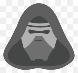 Darth Sidious Evil Hood Star Wars - Star Wars Icon Gray Emoji,Storm Trooper Emoticon For Skype Business