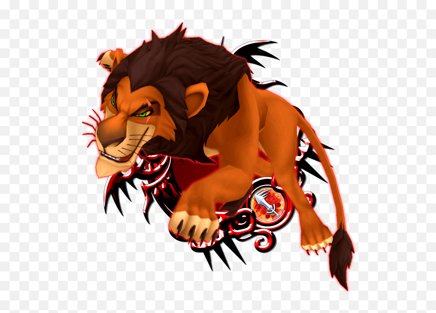 Scar - Khux Wiki Kingdom Hearts Lion King Scar Emoji,Simba Master Of Emotion