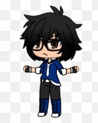 Sam Personaje Gacha Life Sticker By Sam - Luni Gacha Life Luni Emoji,Gacha Heartless Boy With Emojis