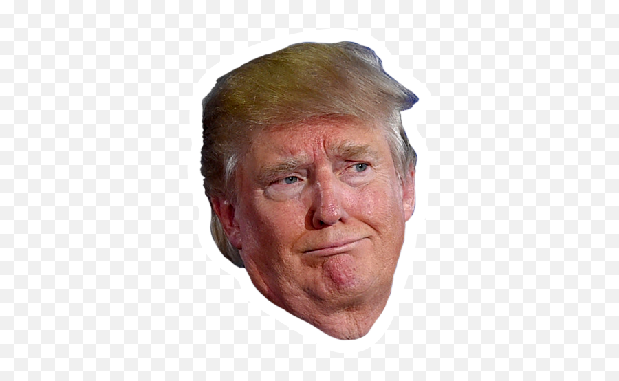 Free Transparent Donald Trump Png - Trump Face Transparent Background Png Emoji,Funniest Donald Trump Emoji Faces