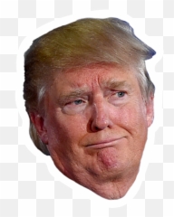 Free Transparent Donald Trump Png - Trump Face Transparent Background Png Emoji,Funniest Donald Trump Emoji Faces