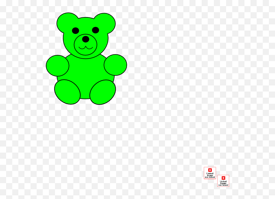 Green Bear Clipart - Green Bear Clipart Emoji,Grizzly Bear Emoji Android