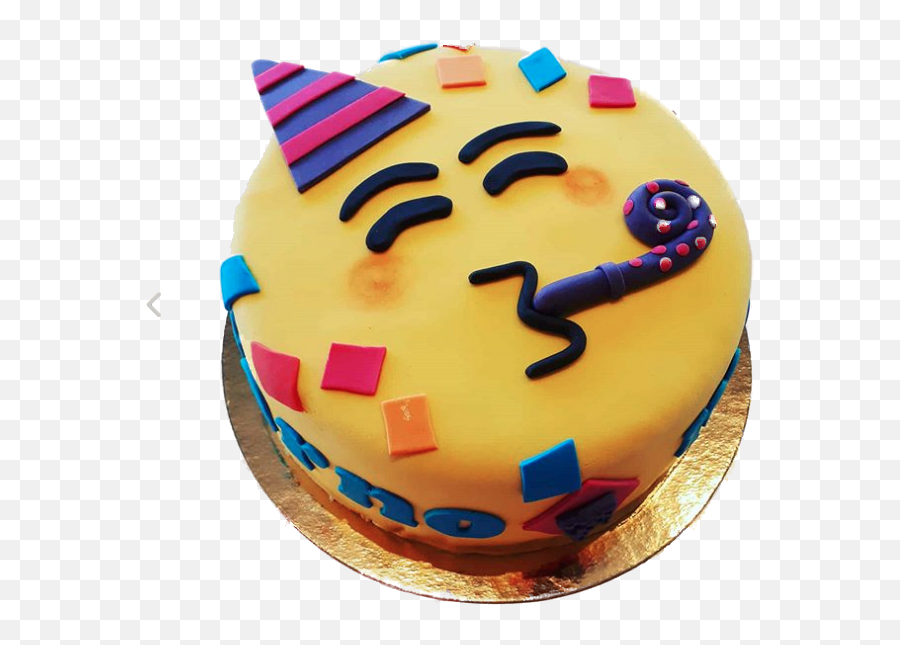 Party Emoji Piñata Cake - Caramel Flavour Eat Confetti Cake Decorating Supply,Cake Emoji