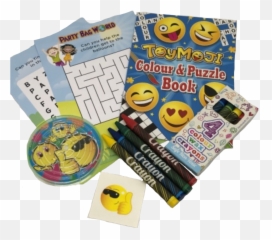 Toymoji Activity Pack Emoji Themed U0026 Colouring Book U2013 Non,Bouncy Balls For Kids Emojis