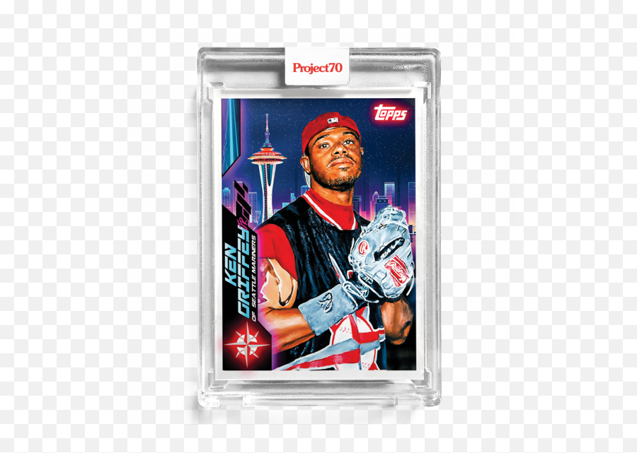 Project 70 Information - Topps Project 70 Ken Griffey Jr 2020 Emoji,1995 Emotion Ken Griffey