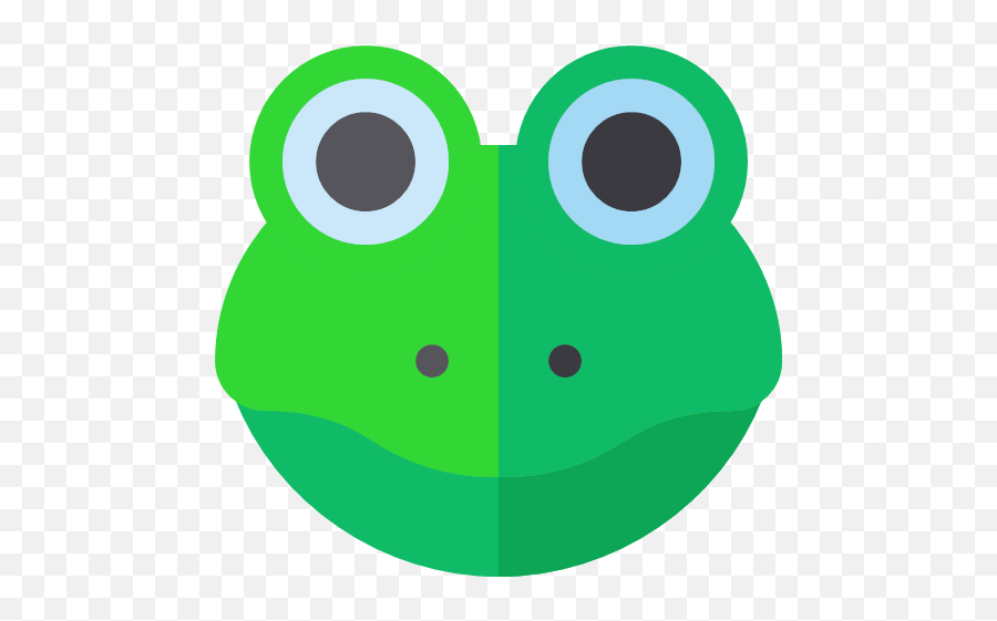 Flat Version Frog Icon Emoji,Frog Emoticon