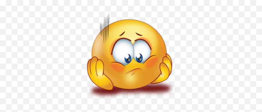 Disappointed Face Smiley Emoji Sticker - Disappointed Face Emoji,Emoticons Stickers