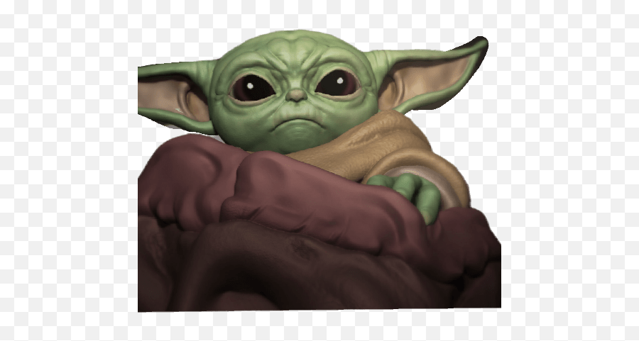 Baby Yoda - Baby Joda In Mandalorian Emoji,Yoda Emoticon