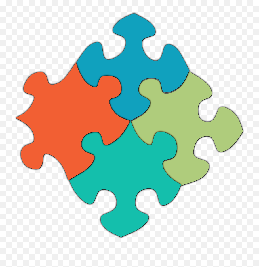 Multicolored Puzzles Clipart - Clip Art Emoji,Jigsaw Emoji
