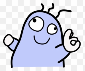 Lihkglomore2 - Whatsticker Emoji,White Monster Emoji