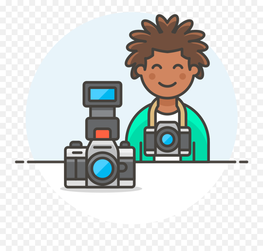 Photographer Male Icon - Scalable Vector Graphics Emoji,Photographer Emoji