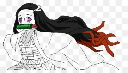 The Best 26 Transparent Background Nezuko Running Png Emoji,Ahri Emoticons