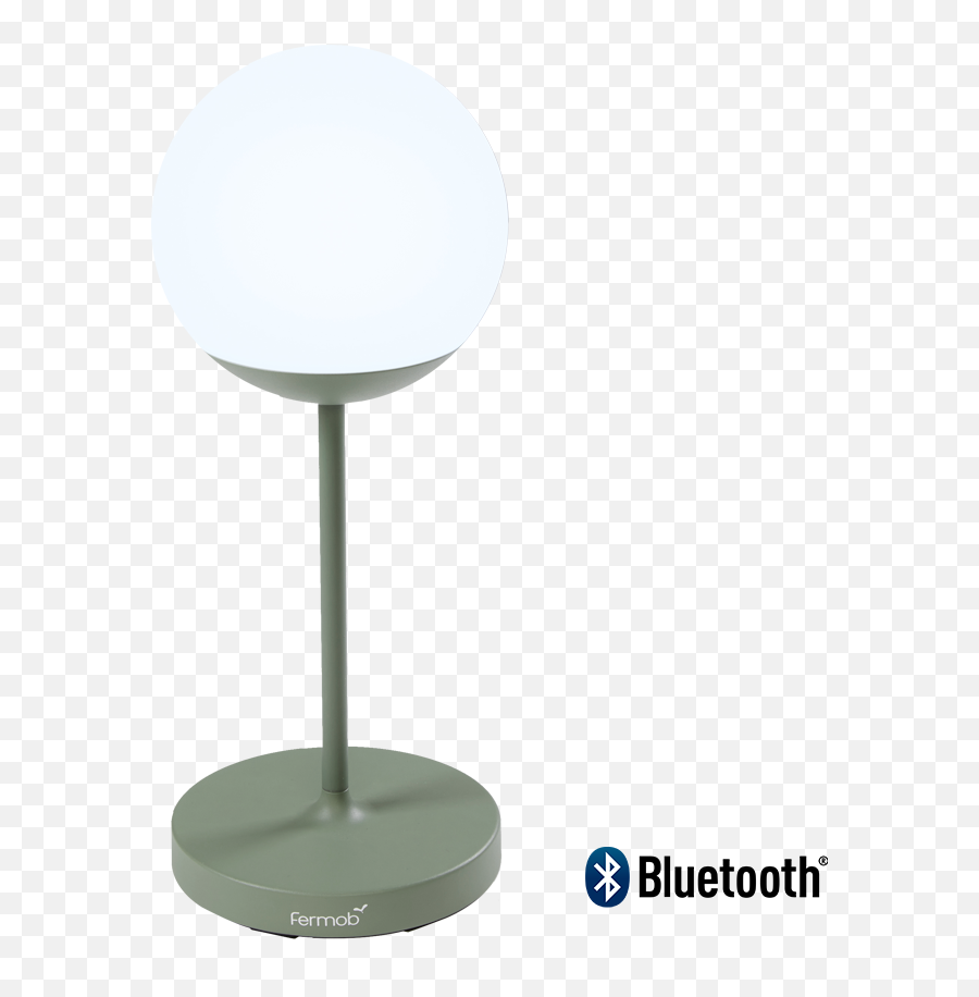 Mooon H63 Lamp U2013 Wireless Outdoor Lamp With Bluetooth Emoji,2-light Emotions Floor Lamp, White Shade