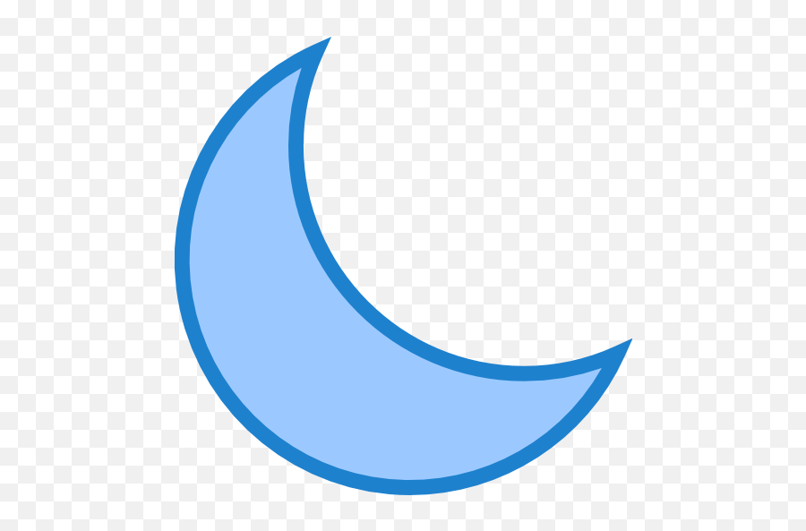 Moon - Free Weather Icons Emoji,Cresccent Moon Emoji