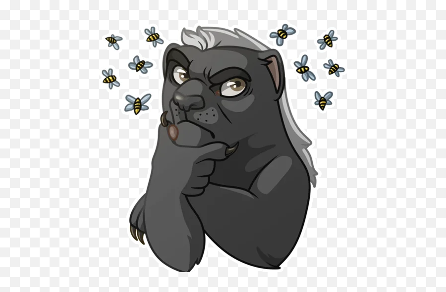 Telegram Sticker From Pack Emoji,Badger Emoji Telegram Sticker From Pack Emoji,Badger Emoji