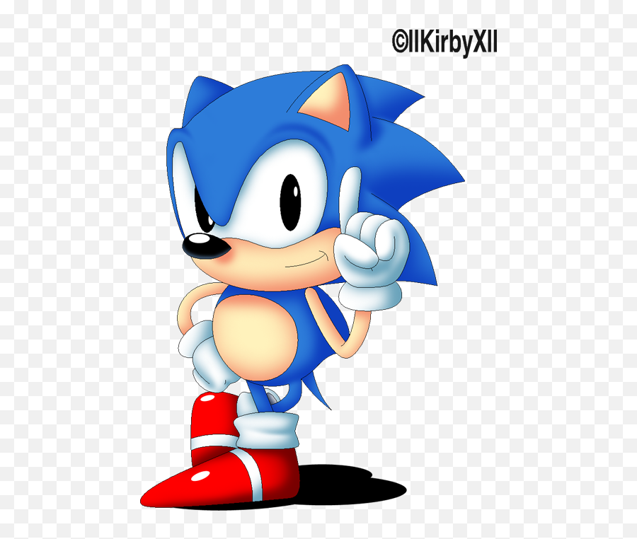 Picture - Sonic The Hedgehog Emoji,Shaking Finger Emoji