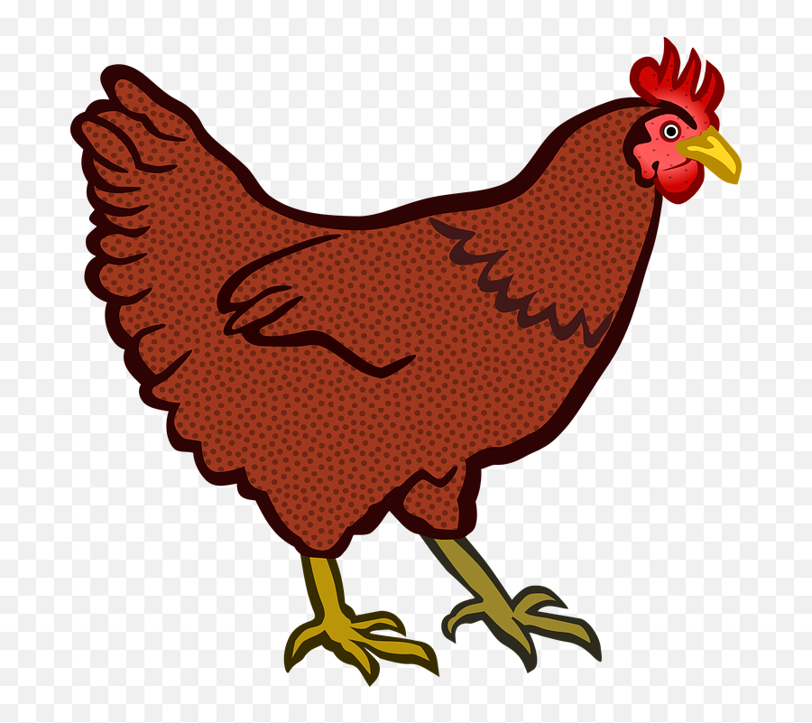 Verbs Tier Hen Chicken Farm Hsm Various - Hen Clip Art Emoji,Chicken Emotions